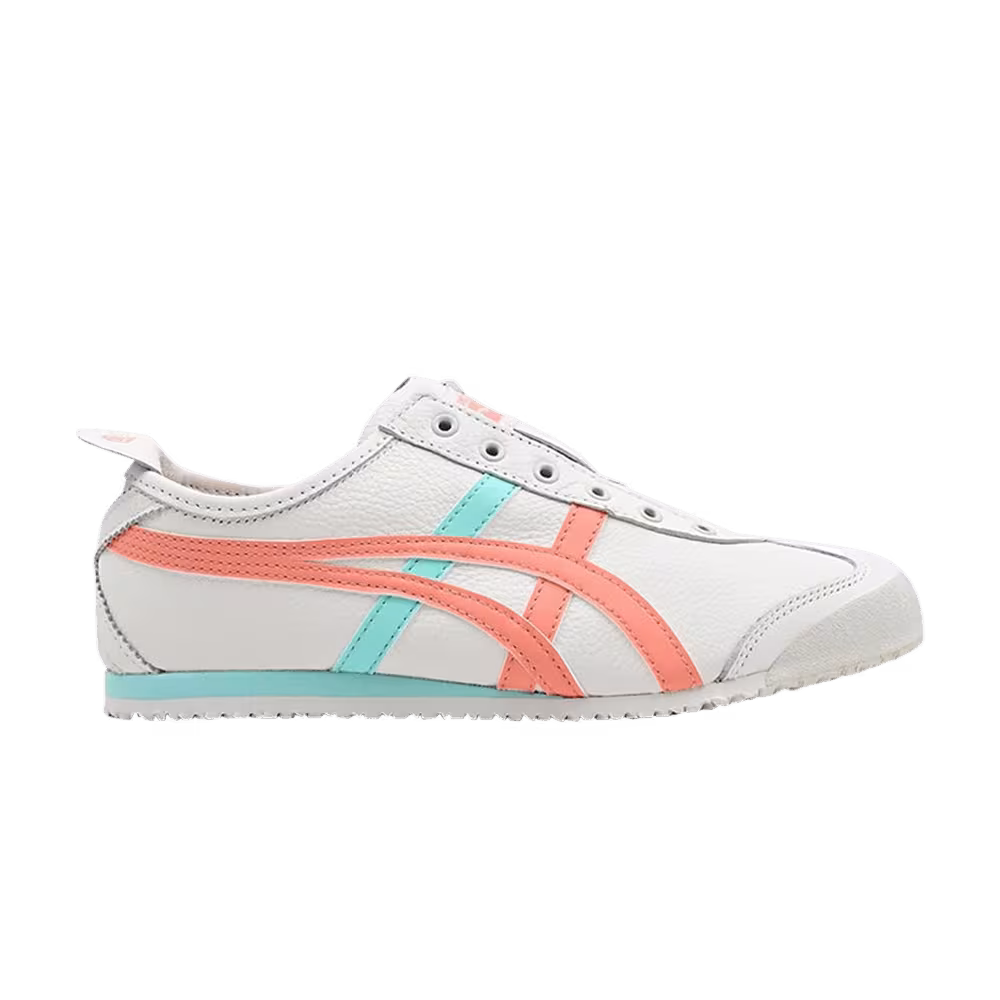 Onitsuka Tiger Mexico 66 Slip-On White Aqua Orange