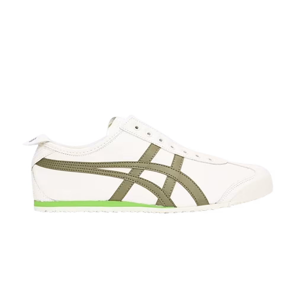 Onitsuka Tiger Mexico 66 Slip-On White Olive Green