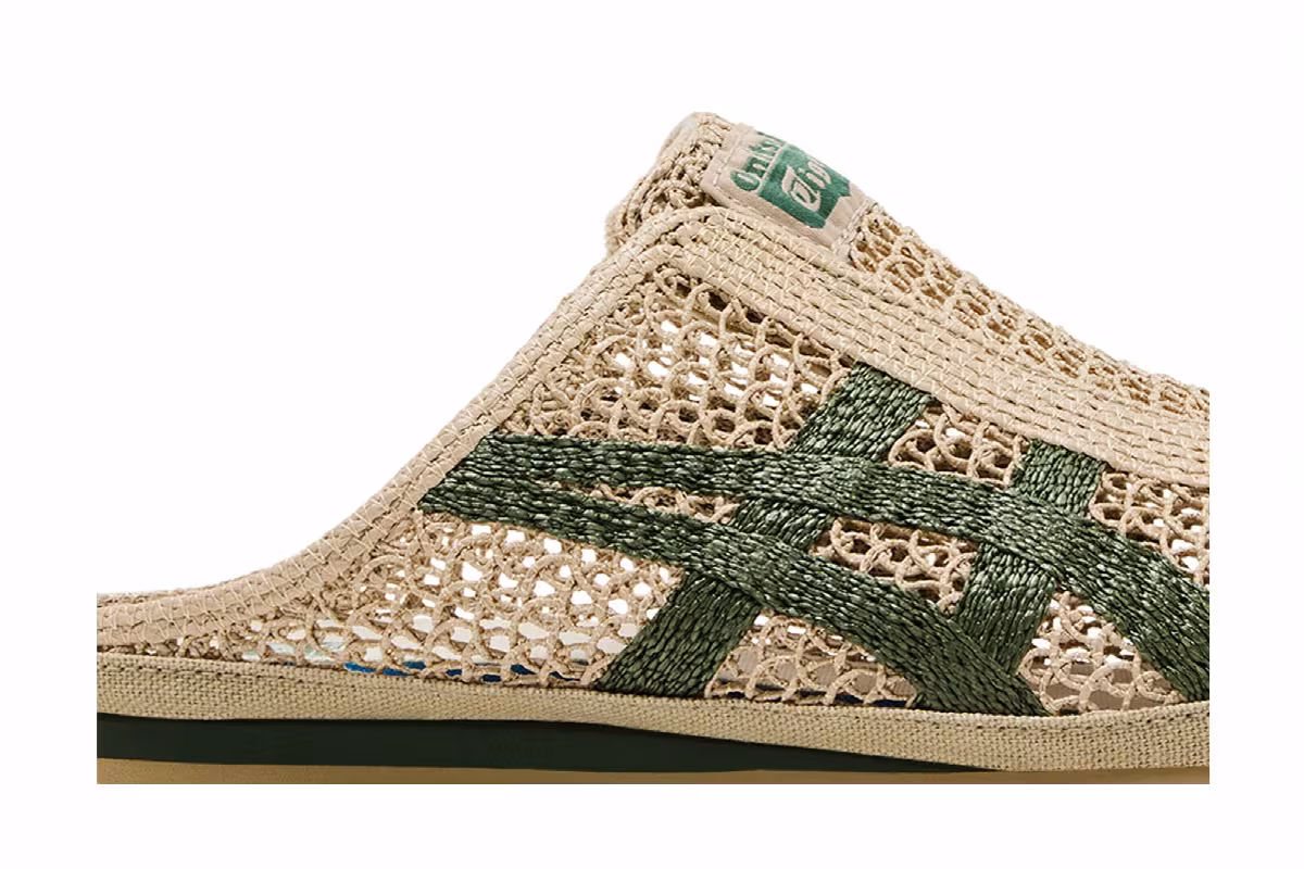 Onitsuka Tiger Mexico 66 Sabot Beige Green, view 3