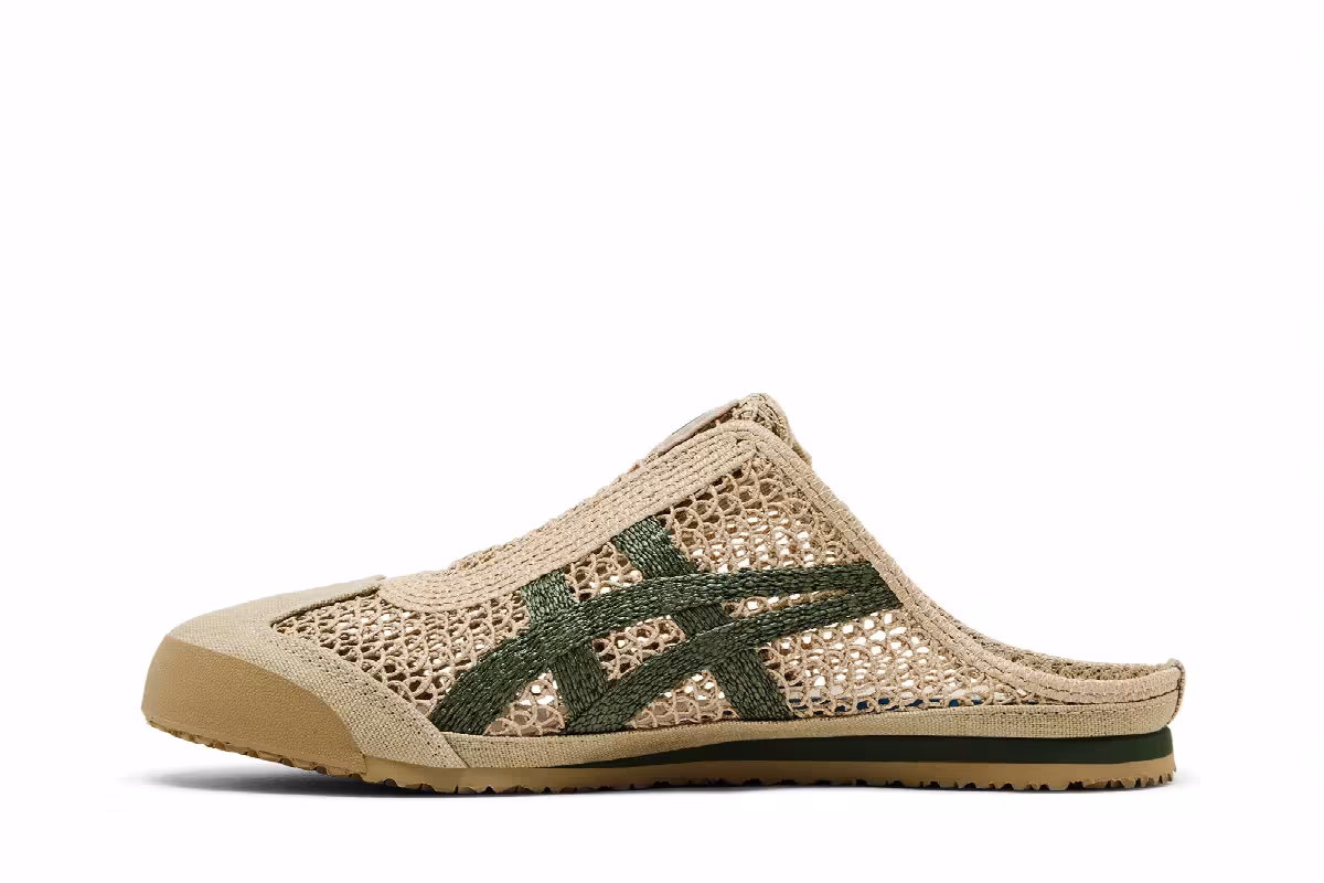Onitsuka Tiger Mexico 66 Sabot Beige Green, view 4