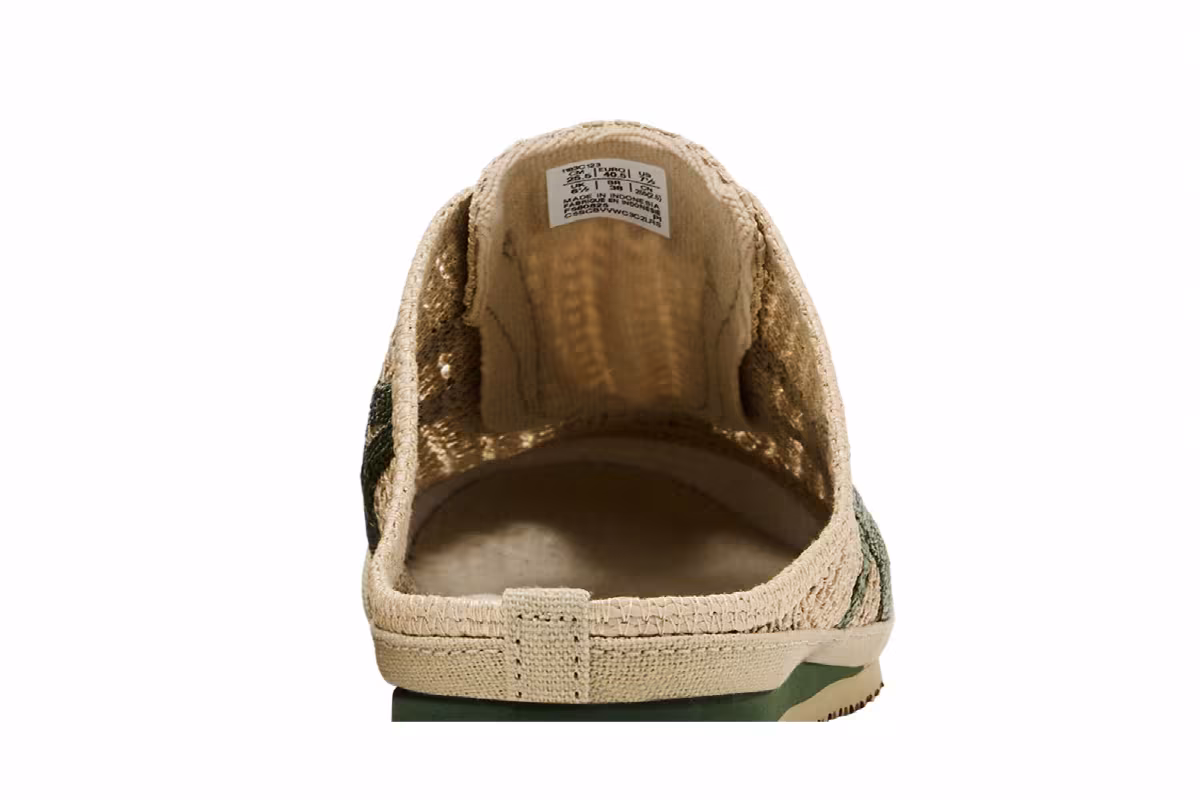 Onitsuka Tiger Mexico 66 Sabot Beige Green, view 8