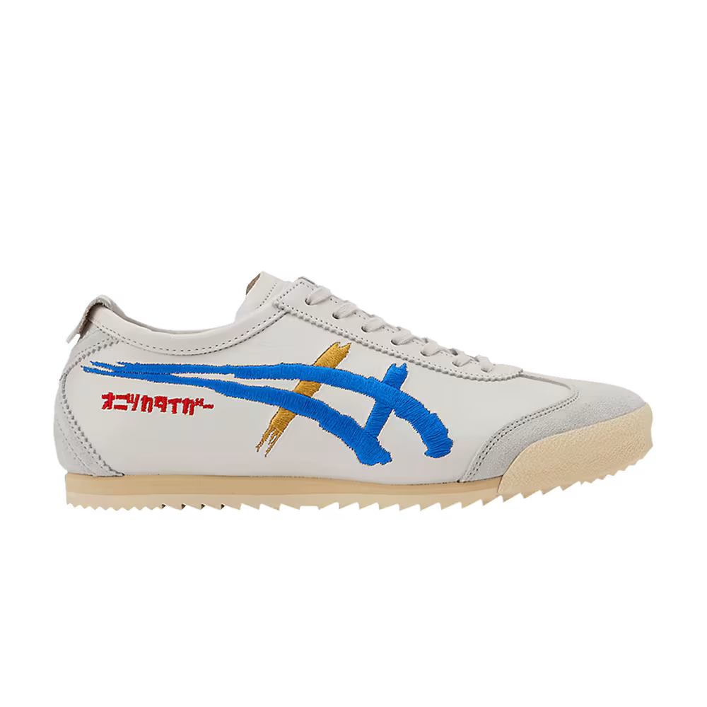 Onitsuka Tiger Women's Mexico 66 Deluxe Katakana - White Directoire Blue