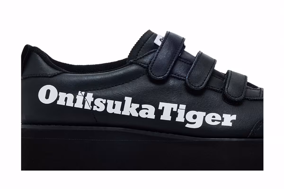 Onitsuka Tiger Women's Mexico Delegation Chunk Black White, view 3