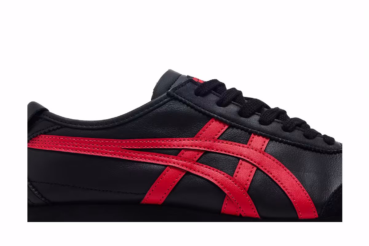 Onitsuka Tiger Mexico 66 Black Classic Red, view 3
