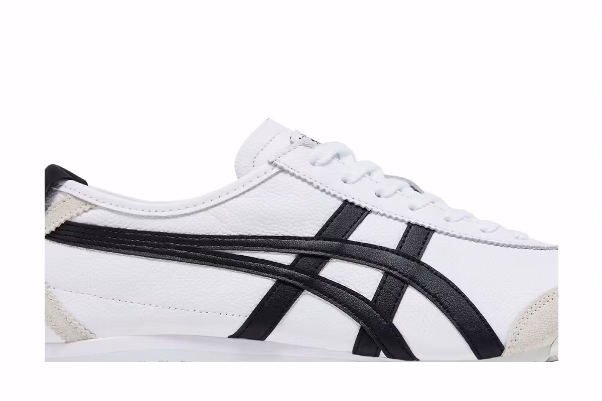 Onitsuka Tiger Mexico 66 White Black Suede Toe, view 3