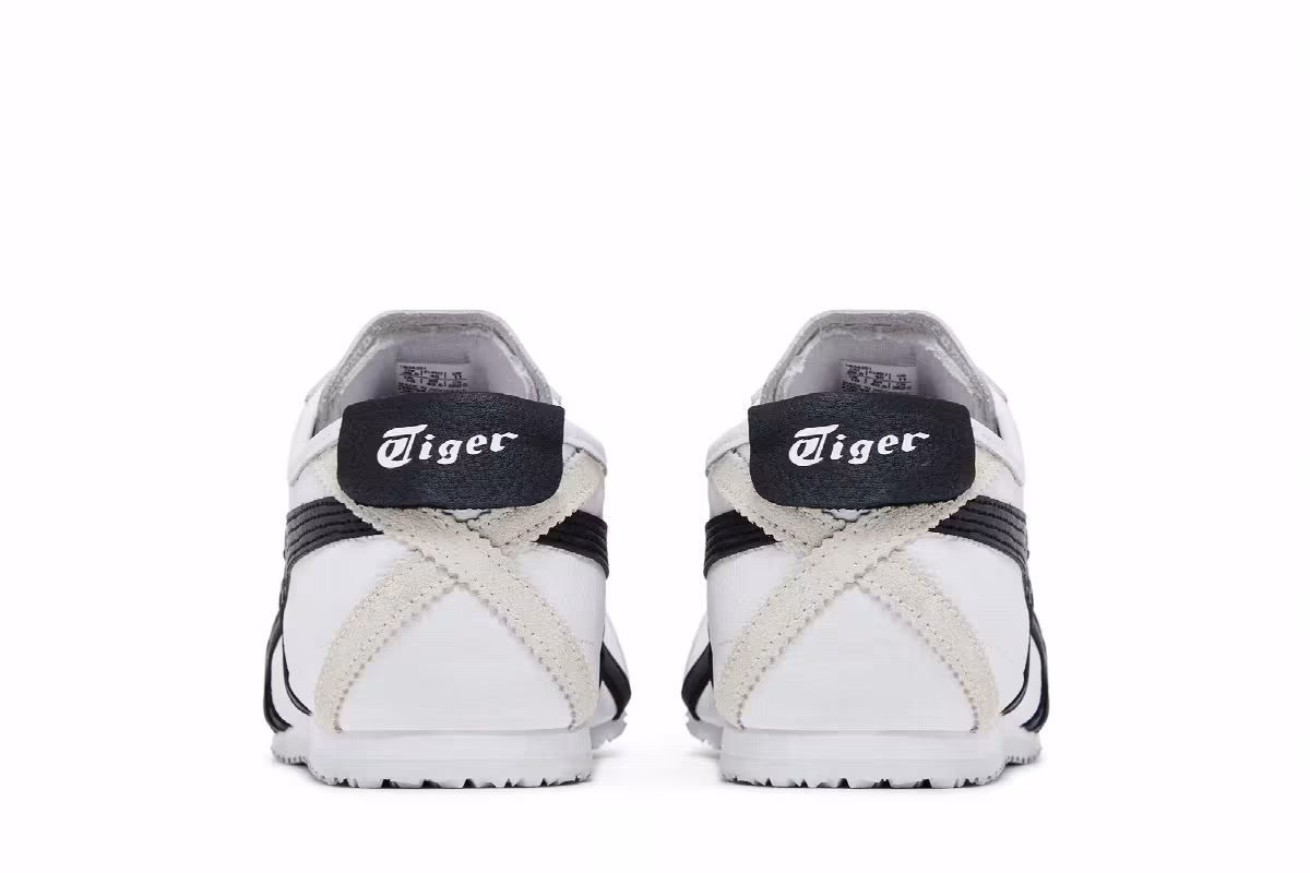 Onitsuka Tiger Mexico 66 White Black Suede Toe, view 7