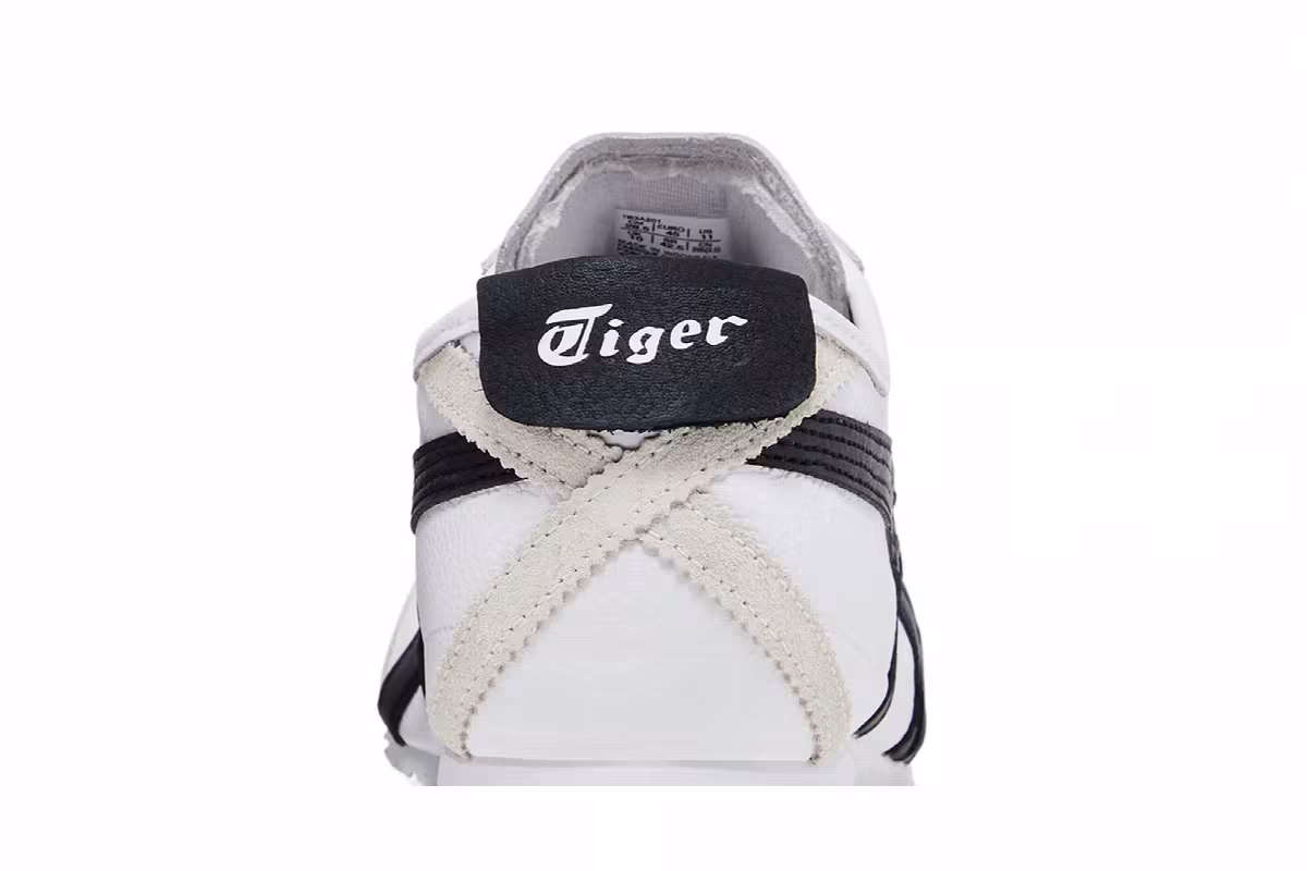 Onitsuka Tiger Mexico 66 White Black Suede Toe, view 8