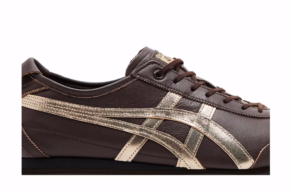 Onitsuka Tiger Mexico 66 SD Licorice Brown Champagne, view 3
