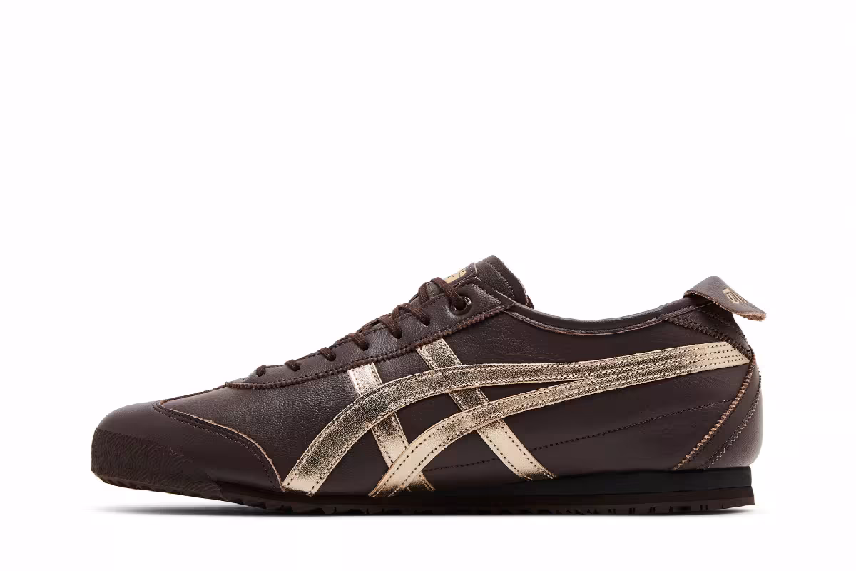 Onitsuka Tiger Mexico 66 SD Licorice Brown Champagne, view 4
