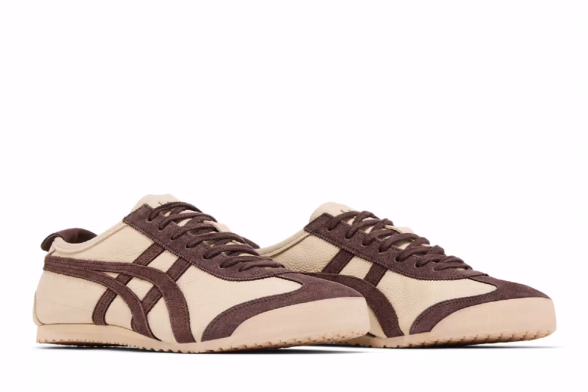 Onitsuka Tiger Mexico 66 Beige Chocolate Brown, view 9