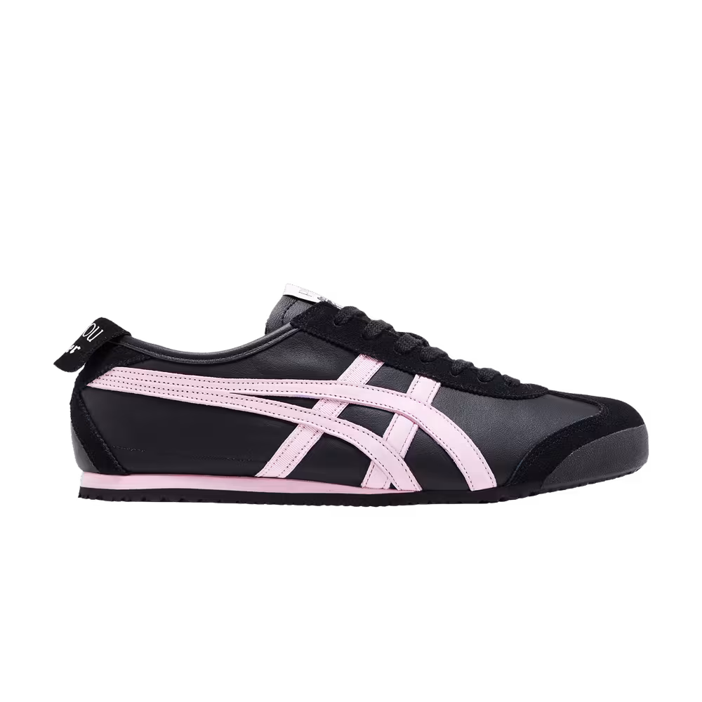PATOU x Onitsuka Tiger Mexico 66 Black Pink