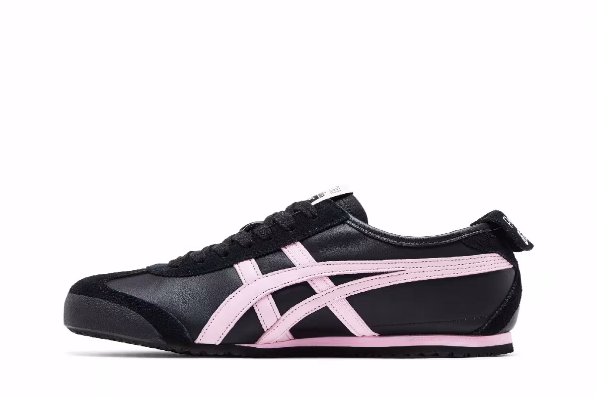PATOU x Onitsuka Tiger Mexico 66 Black Pink, view 4