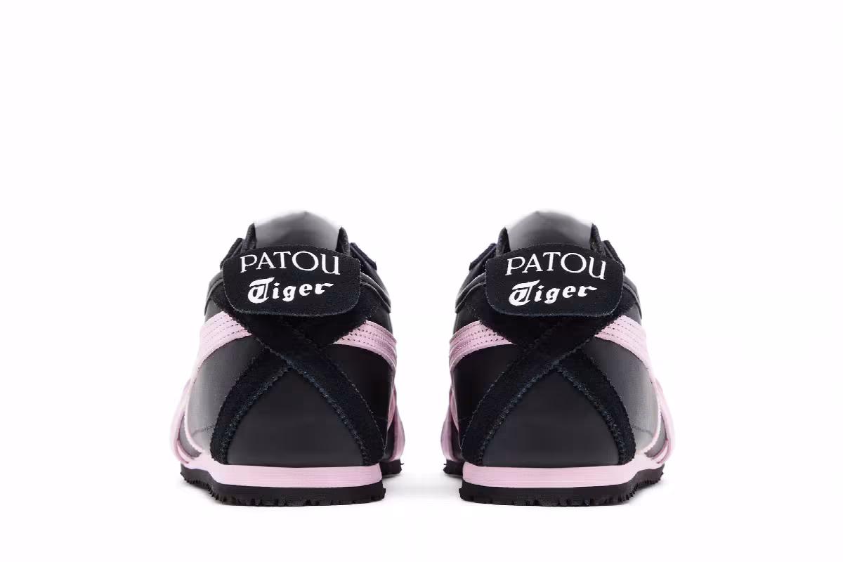PATOU x Onitsuka Tiger Mexico 66 Black Pink, view 7