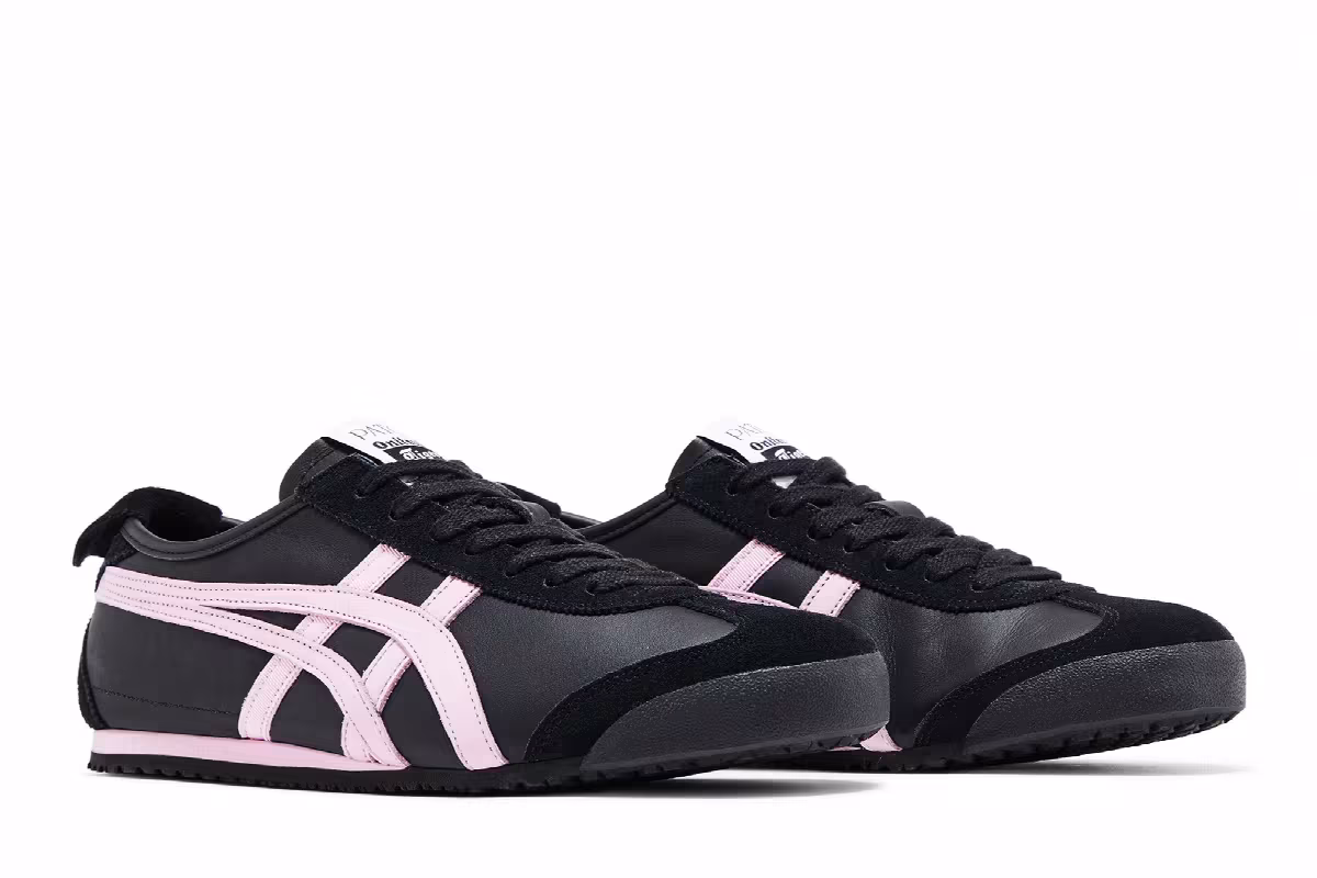 PATOU x Onitsuka Tiger Mexico 66 Black Pink, view 9