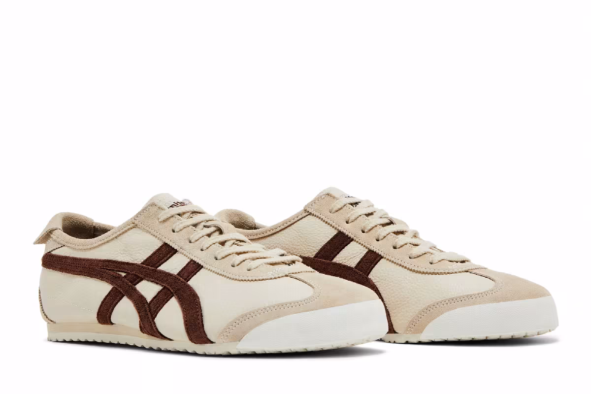 Onitsuka Tiger Mexico 66 Vintage Cream Burgundy, view 9