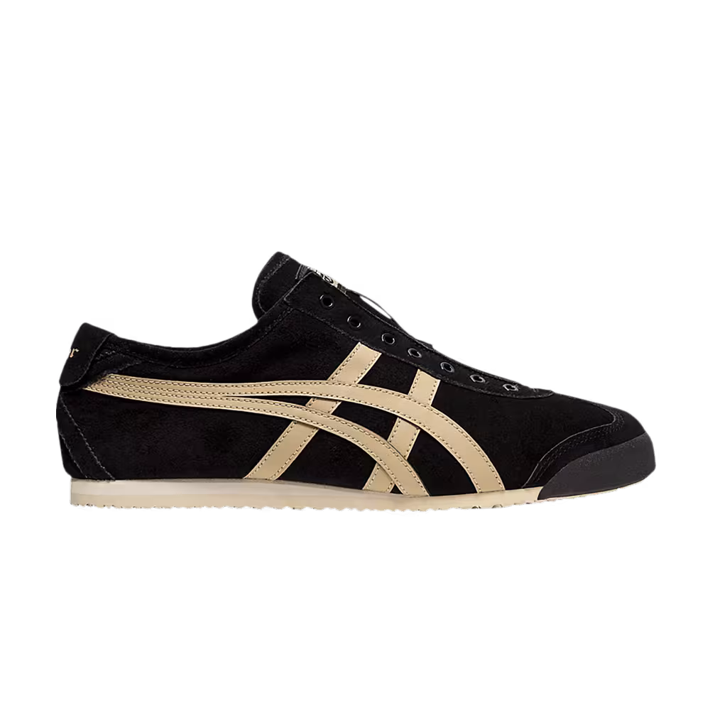 Onitsuka Tiger Mexico 66 Slip-On Black Wood Crepe