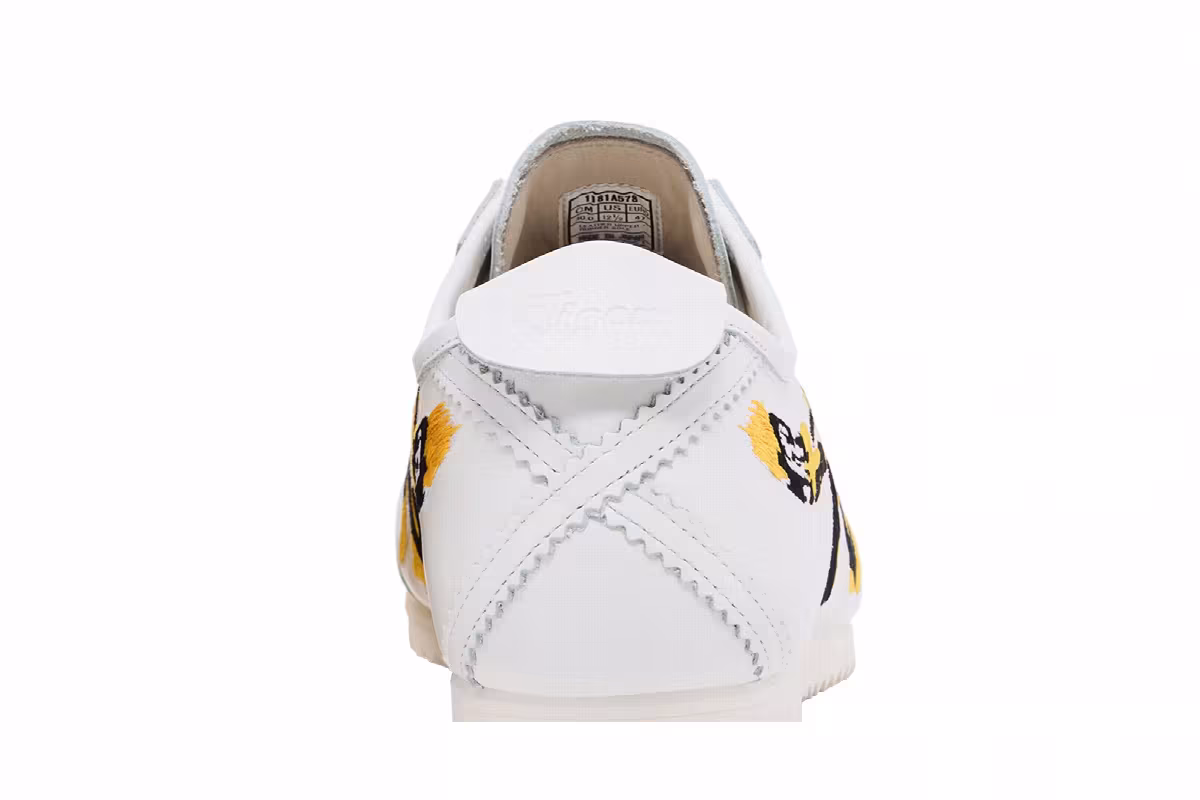 Onitsuka Tiger Mexico 66 Deluxe Nishikigoi - White Vibrant Yellow, view 8