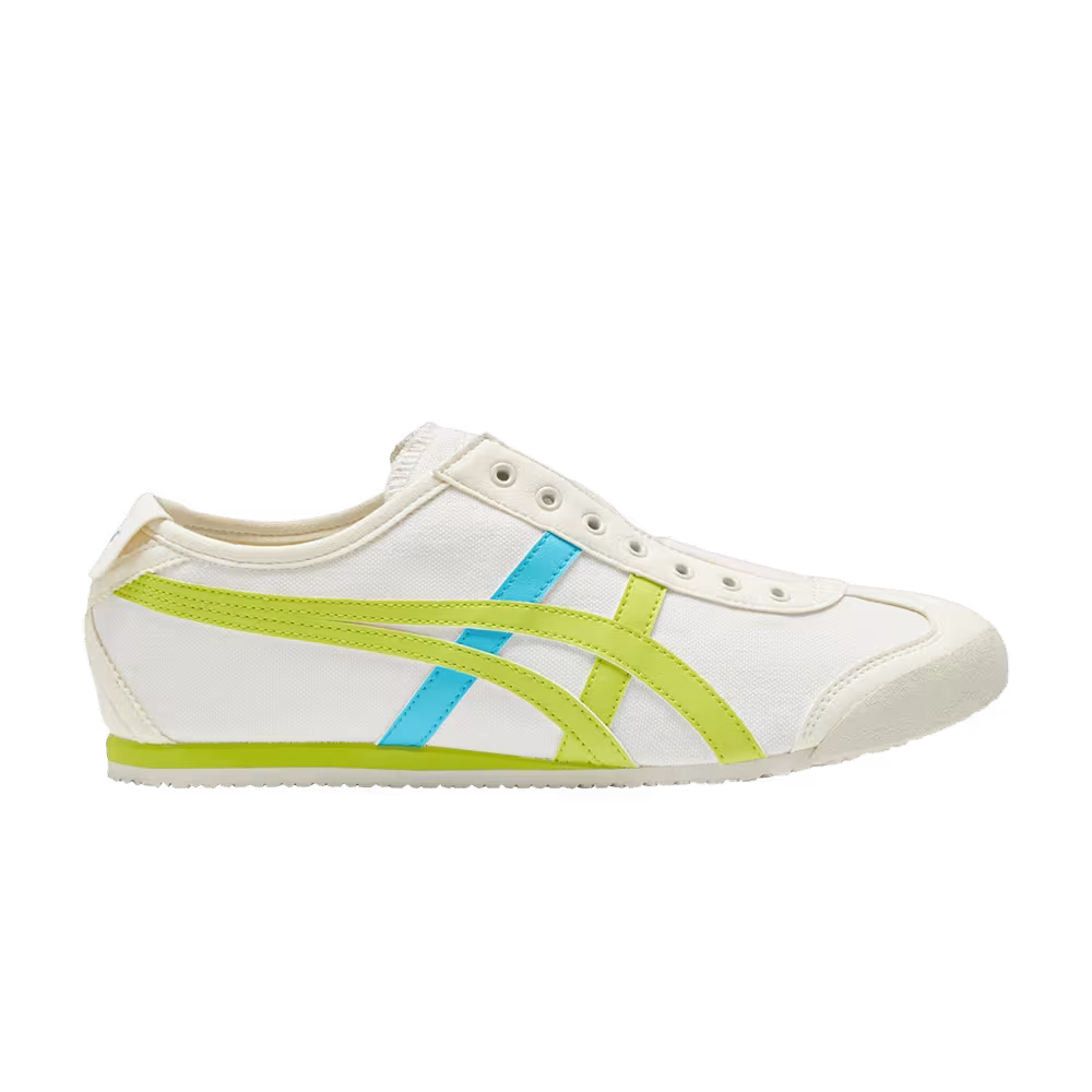 Onitsuka Tiger Mexico 66 Slip-On Cream Neon Lime
