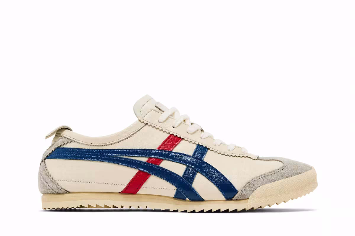 Onitsuka Tiger Mexico 66 Deluxe White Deluxe Blue, view 2