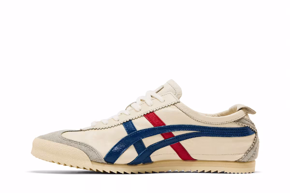 Onitsuka Tiger Mexico 66 Deluxe White Deluxe Blue, view 4