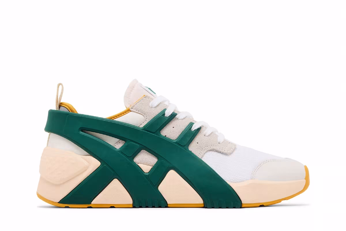 Onitsuka Tiger Big Logo Trainer 2.0 White Pine Green, view 2