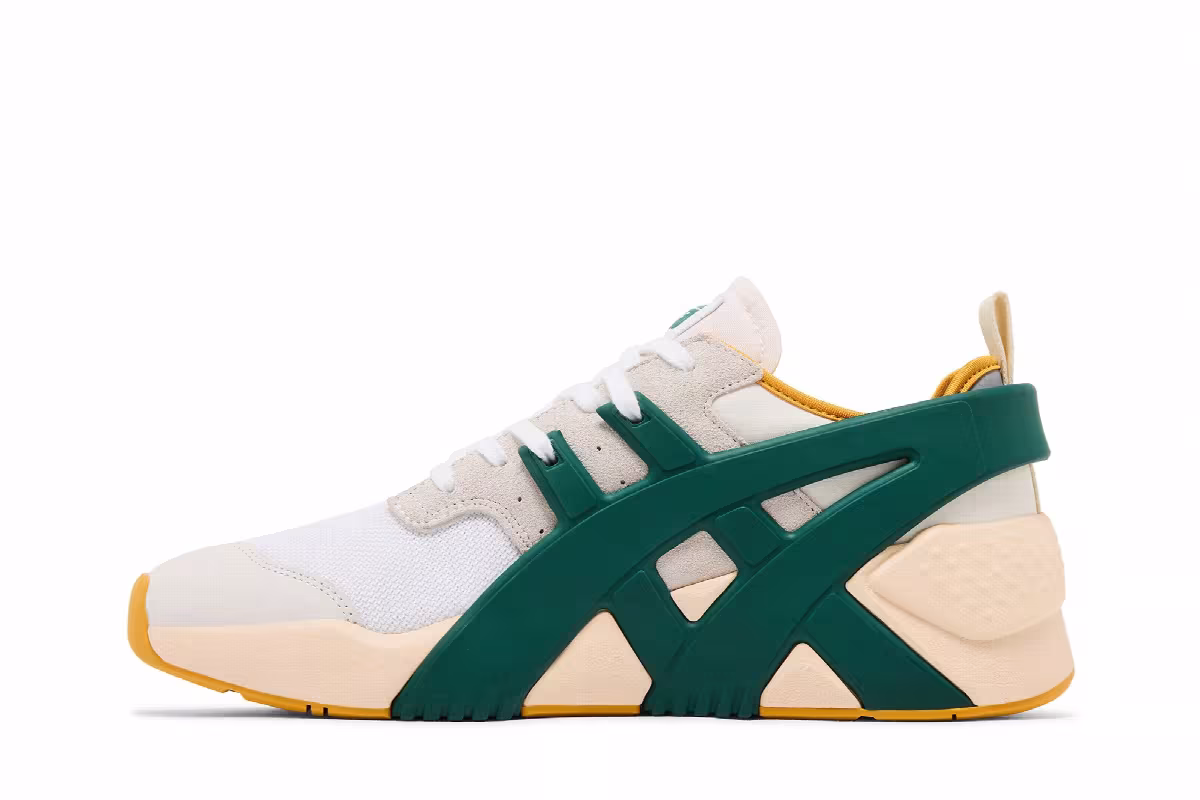 Onitsuka Tiger Big Logo Trainer 2.0 White Pine Green, view 4