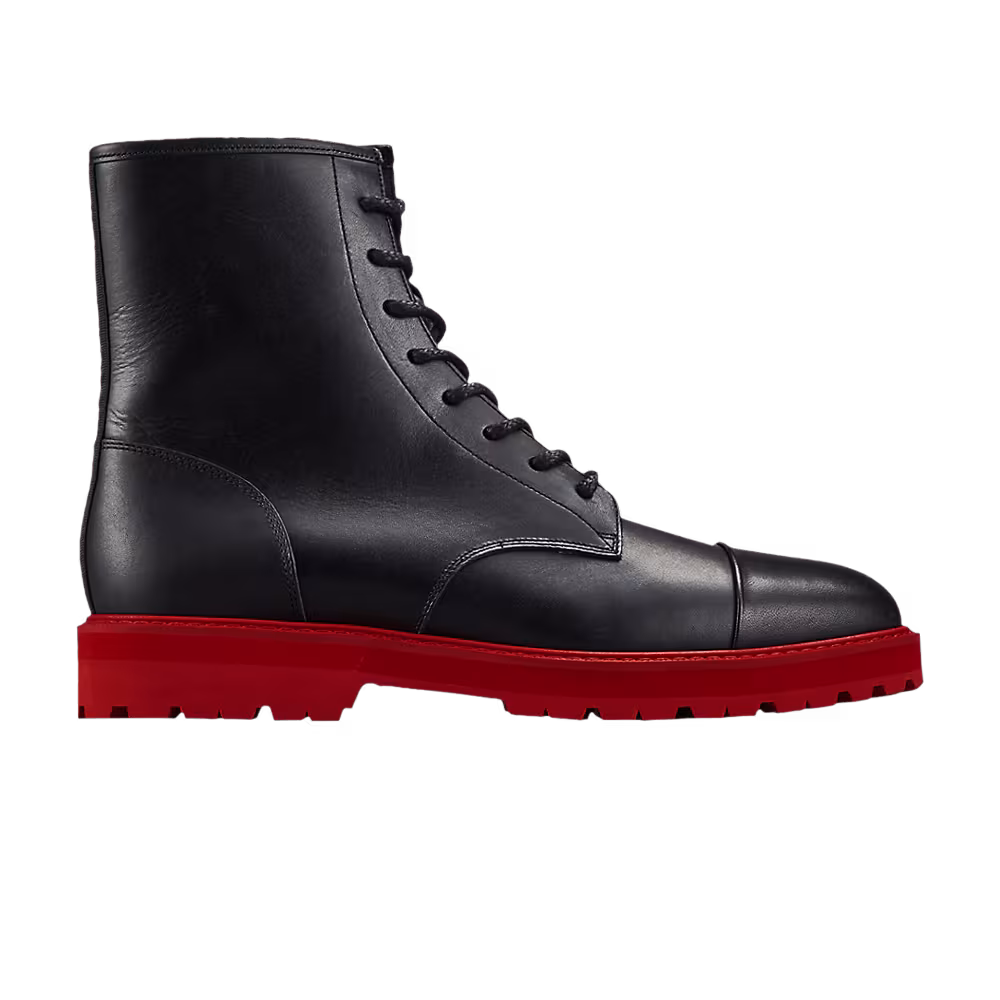 Onitsuka Tiger Lace-Up Boot Black Classic Red