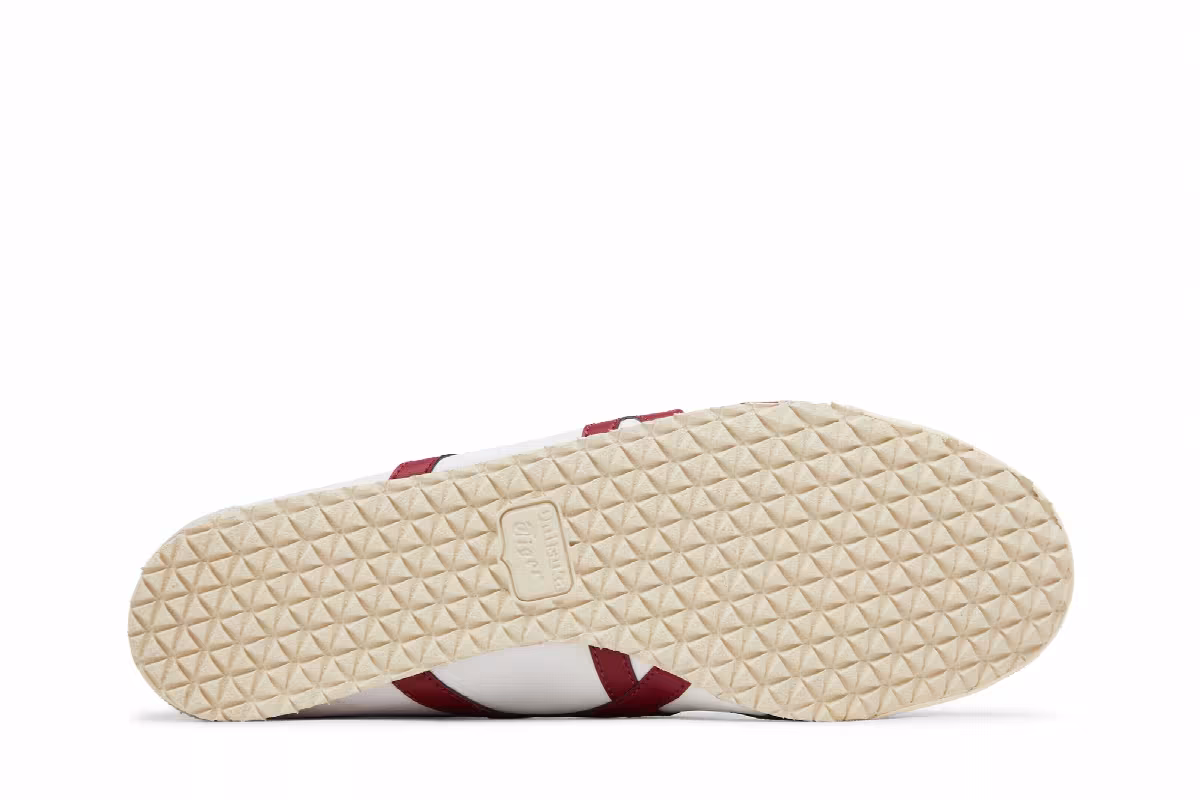 Onitsuka Tiger Mexico 66 White Burgundy, view 5