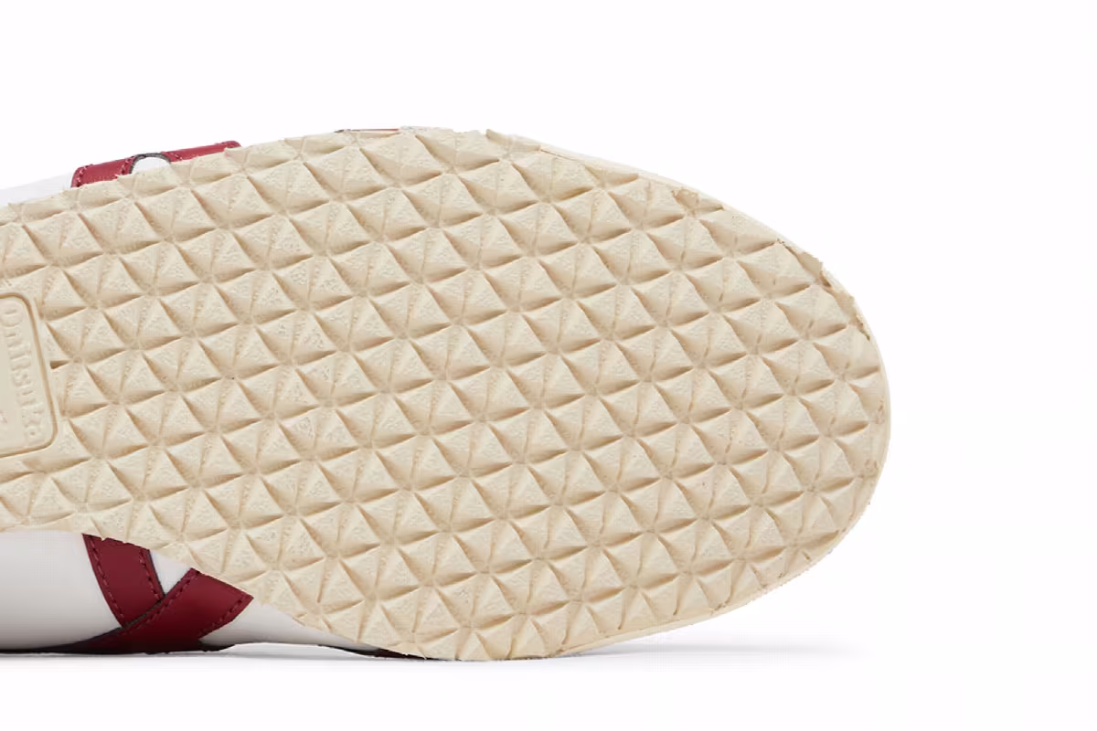 Onitsuka Tiger Mexico 66 White Burgundy, view 6