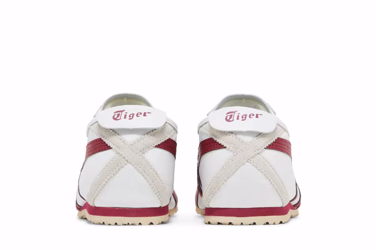 Onitsuka Tiger Mexico 66 White Burgundy, view 7