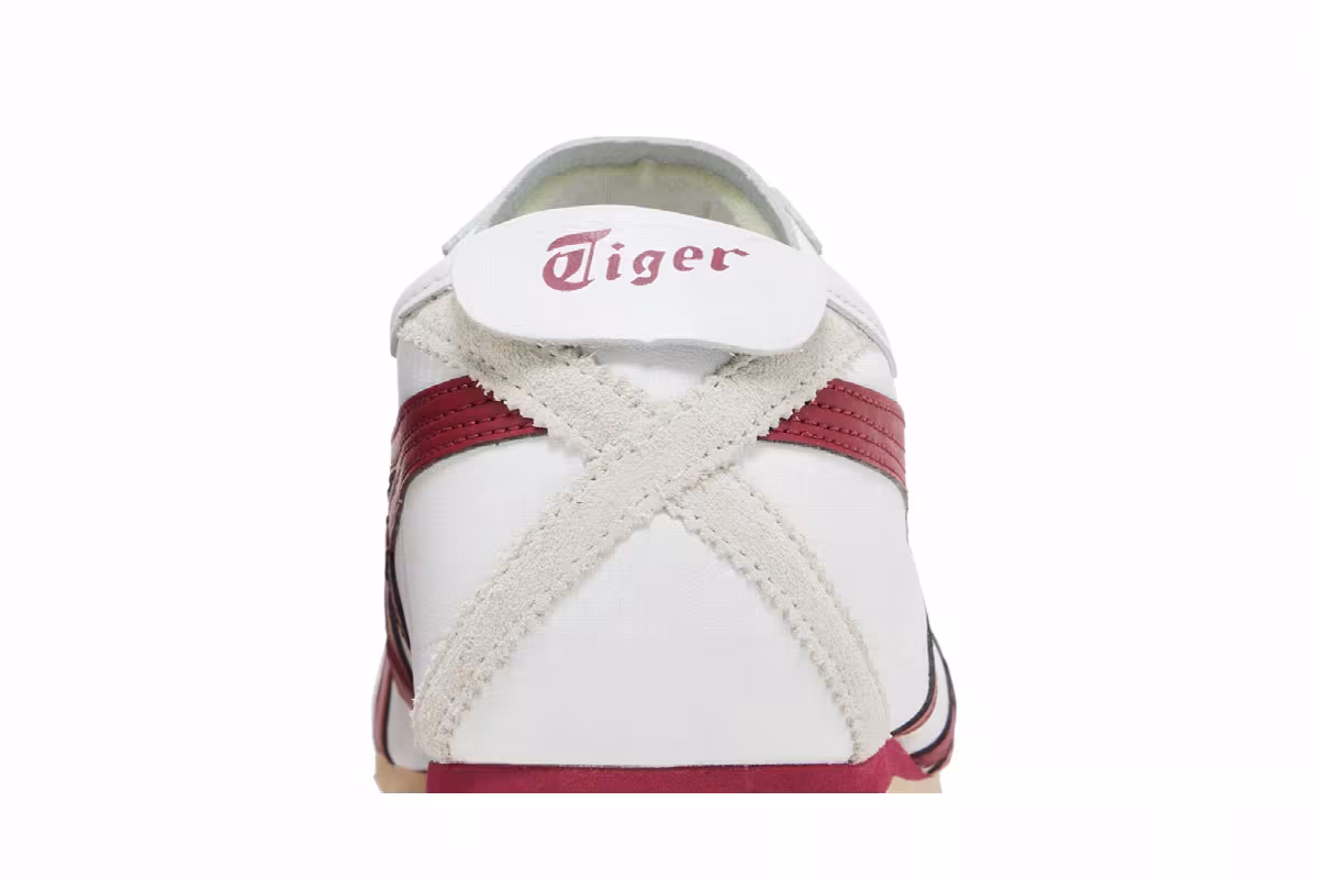 Onitsuka Tiger Mexico 66 White Burgundy, view 8