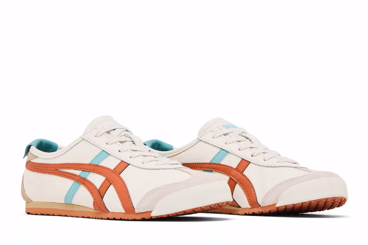 Onitsuka Tiger Mexico 66 Cream Piquant Orange, view 9
