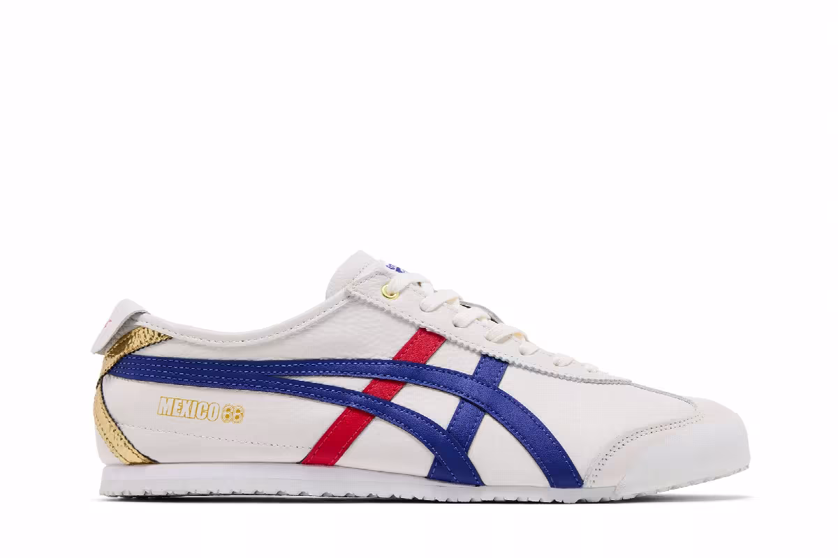 Onitsuka Tiger Mexico 66 White Dark Blue, view 2