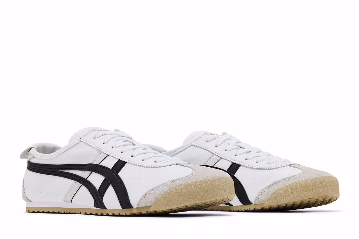 Onitsuka Tiger Mexico 66 White Silver Black, view 9