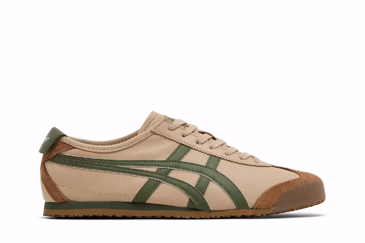 Onitsuka Tiger Mexico 66 Beige Grass Green, view 2