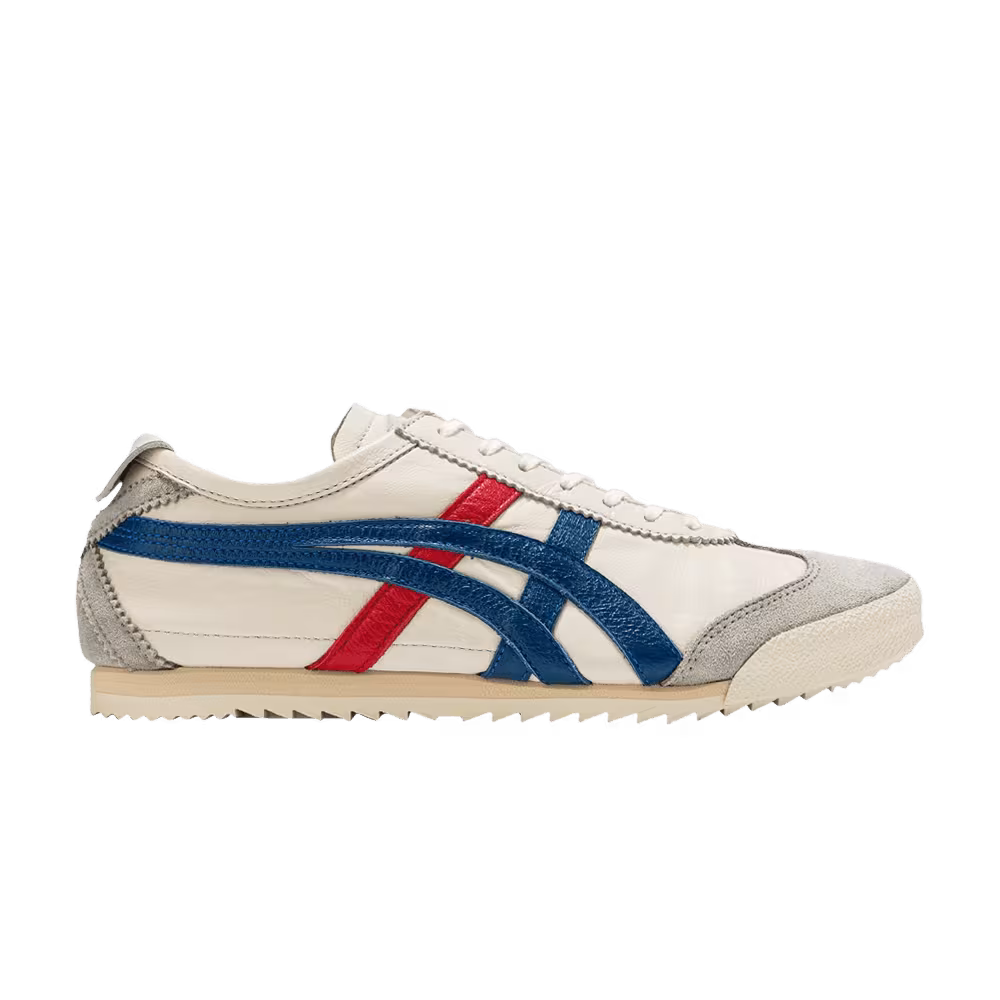 Onitsuka Tiger Women's Mexico 66 Deluxe White Deluxe Blue