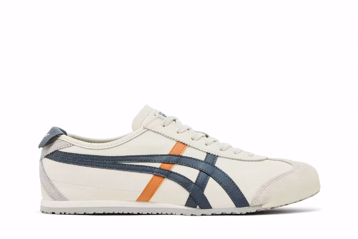 Onitsuka Tiger Mexico 66 White Navy Orange, view 2