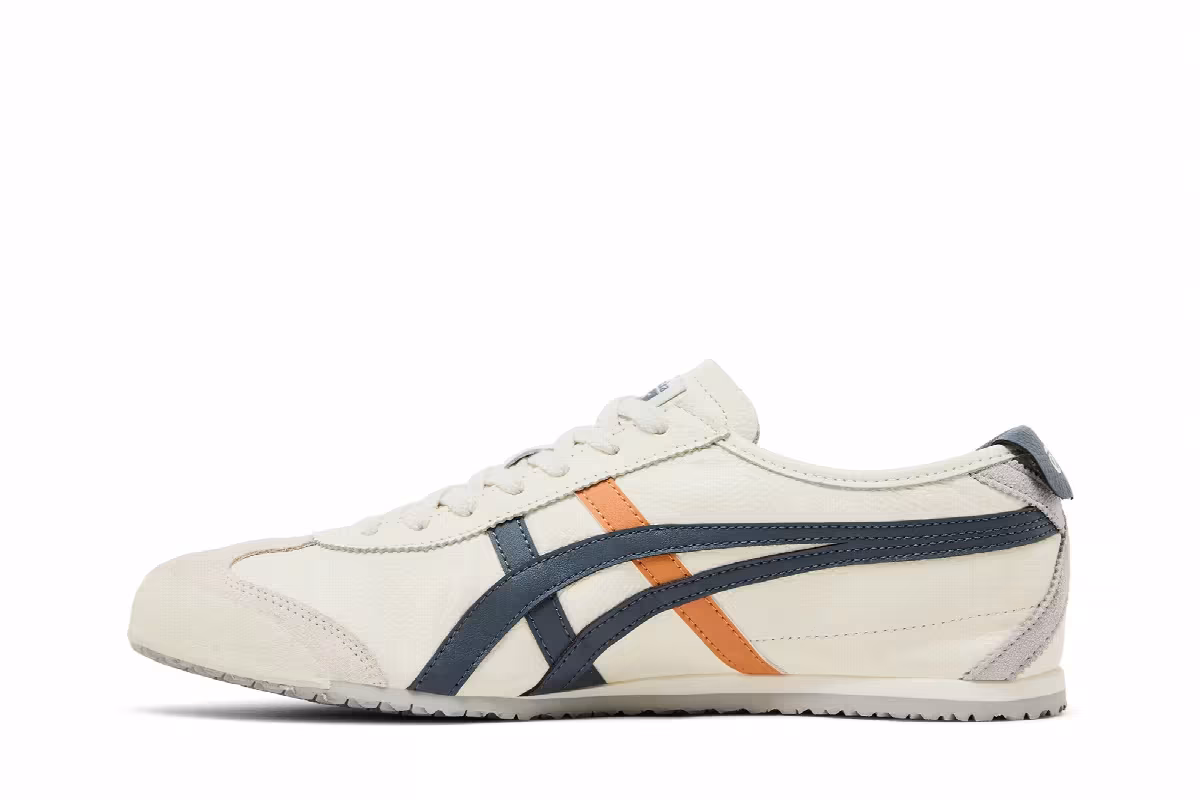 Onitsuka Tiger Mexico 66 White Navy Orange, view 4