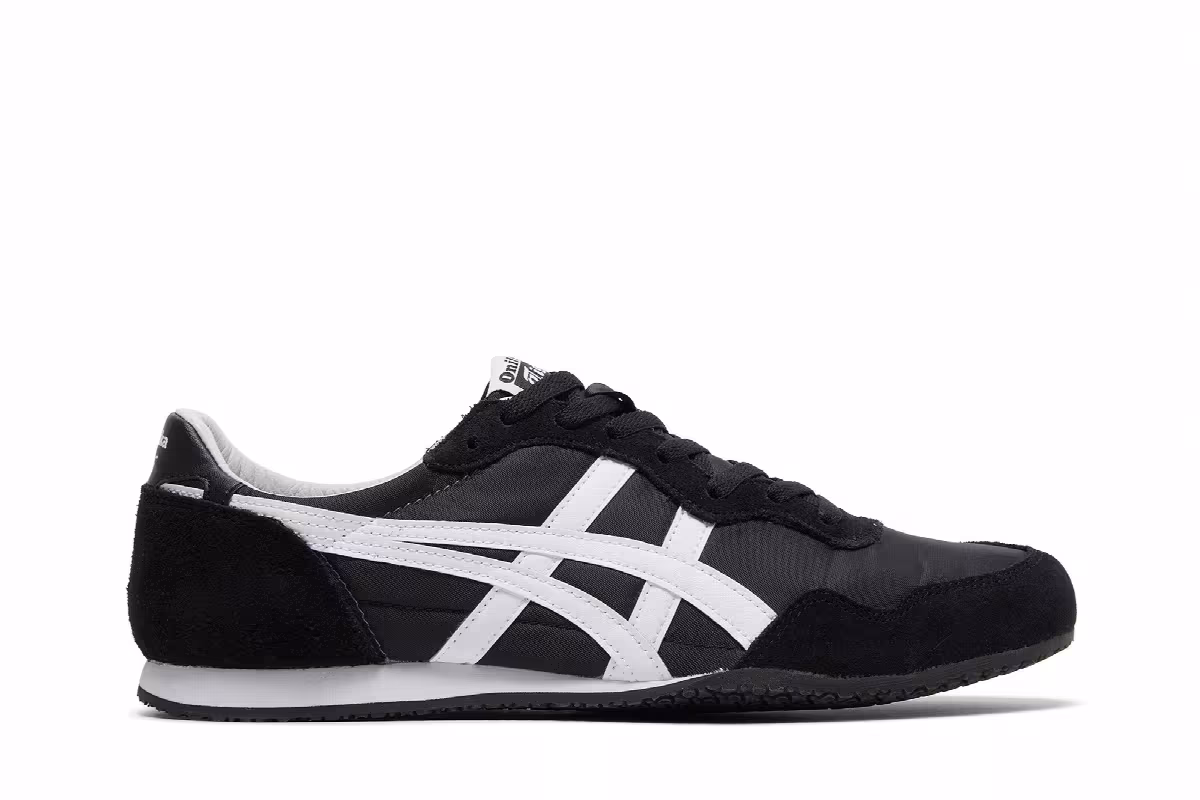 Onitsuka Tiger Serrano Black White, view 2
