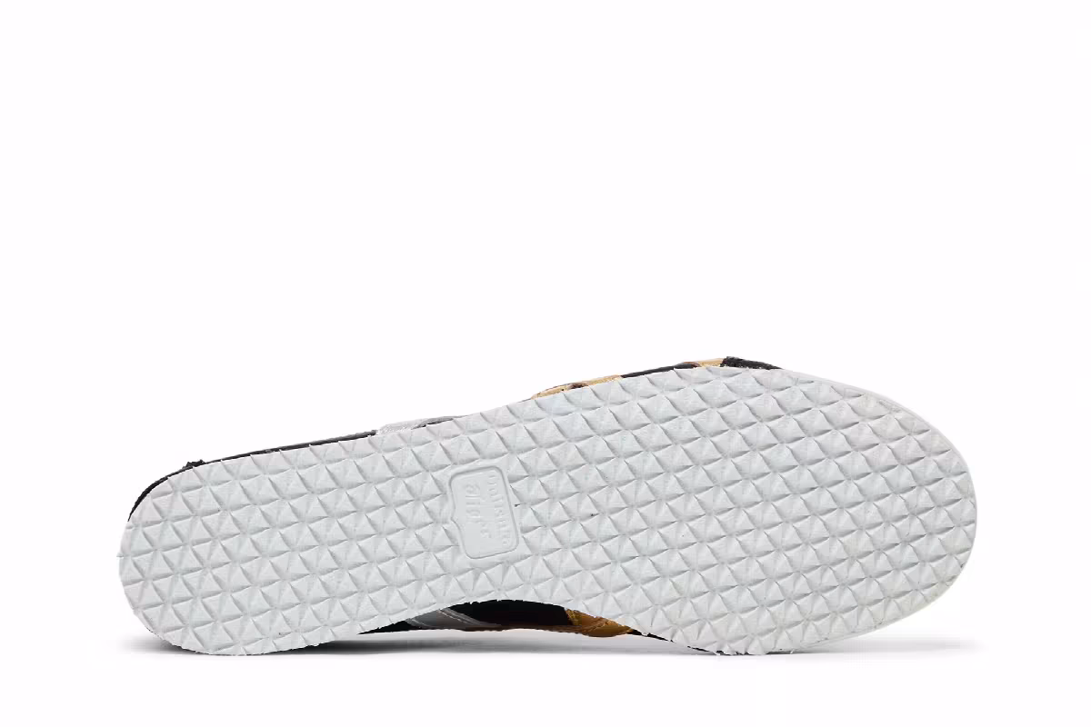 Onitsuka Tiger Mexico 66 Black Gold Metallic, view 5
