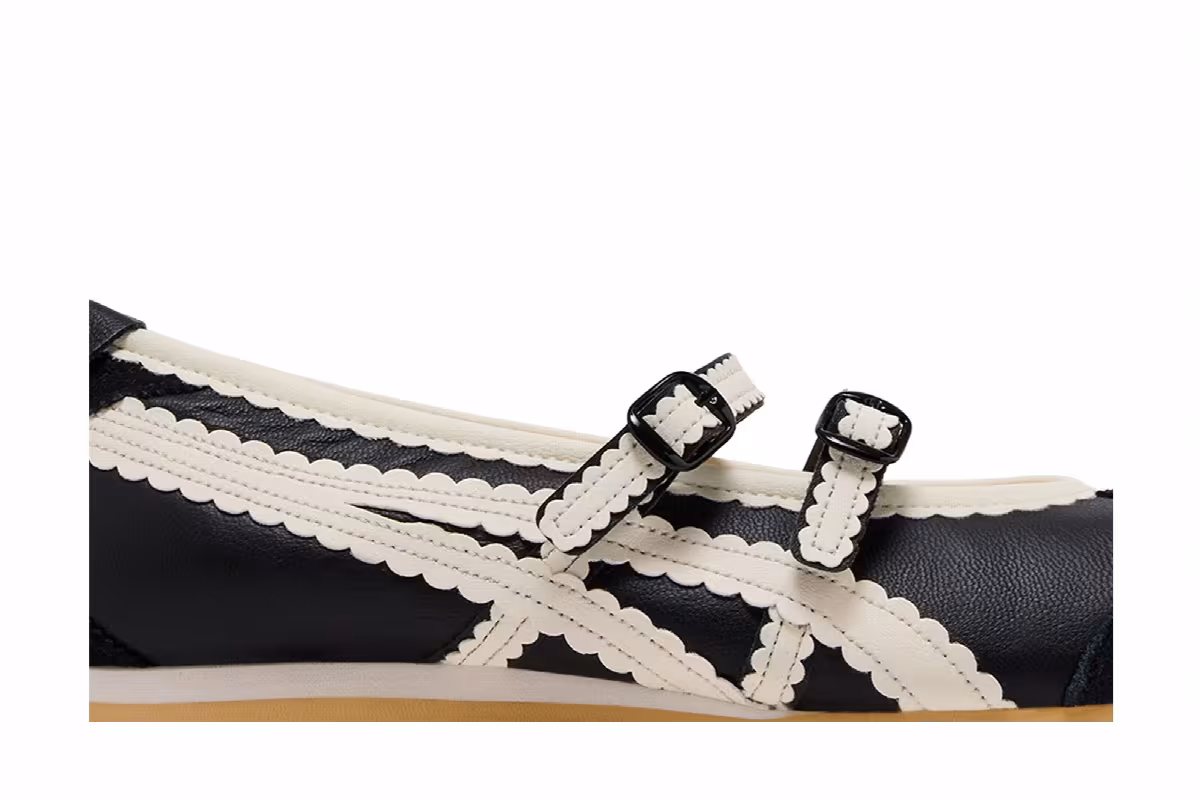 Onitsuka Tiger Women's Mexico 66 TGRS Black Cream, view 3