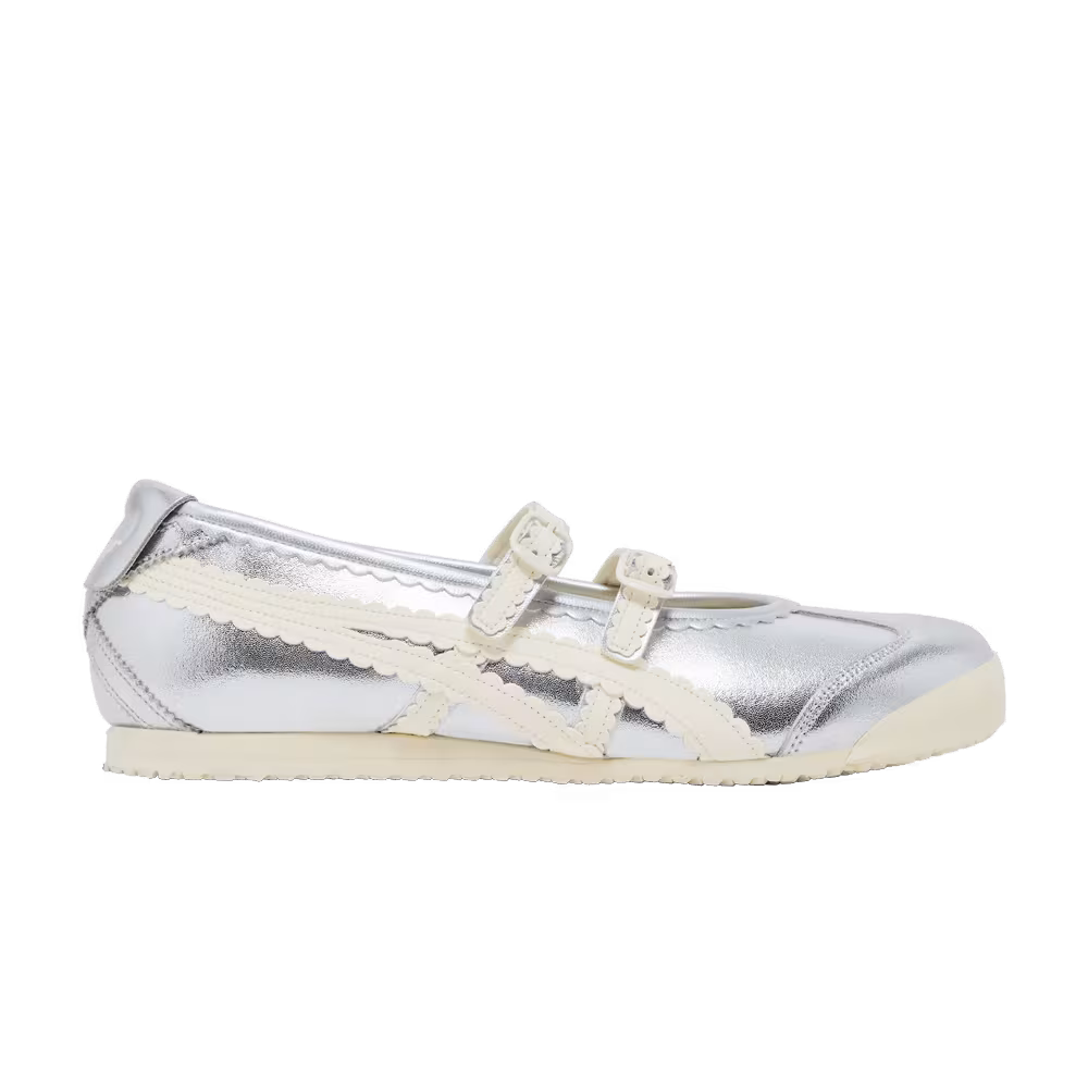 Onitsuka Tiger Women's Mexico 66 TGRS Silver Cream