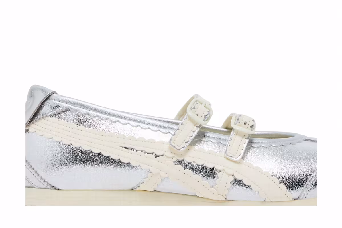 Onitsuka Tiger Women's Mexico 66 TGRS Silver Cream, view 3