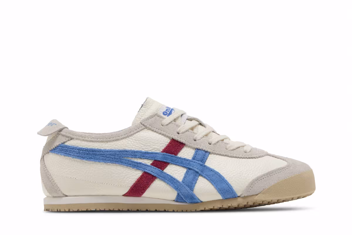 Onitsuka Tiger Mexico 66 Vintage White Directoire Blue, view 2