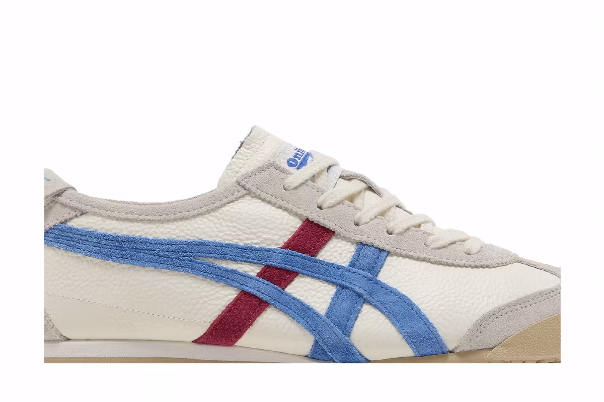 Onitsuka Tiger Mexico 66 Vintage White Directoire Blue, view 3