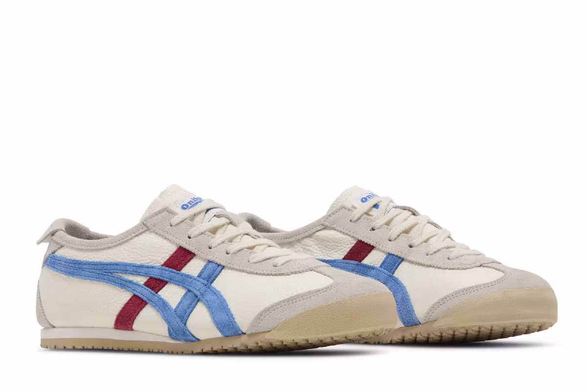 Onitsuka Tiger Mexico 66 Vintage White Directoire Blue, view 9