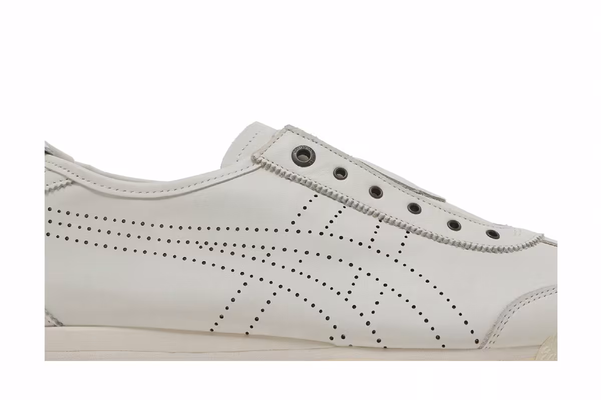 Onitsuka Tiger Mexico 66 SD Slip-On Punched Stripes - Cream, view 3