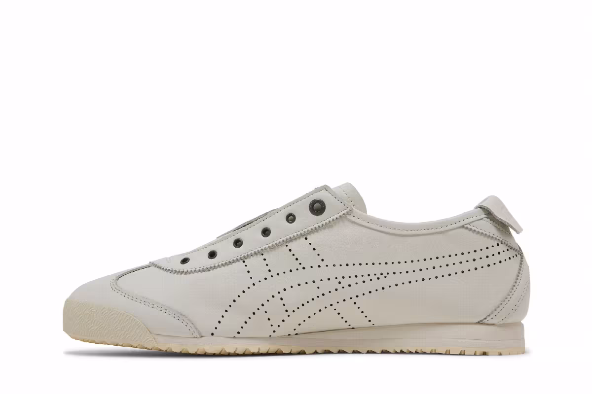 Onitsuka Tiger Mexico 66 SD Slip-On Punched Stripes - Cream, view 4