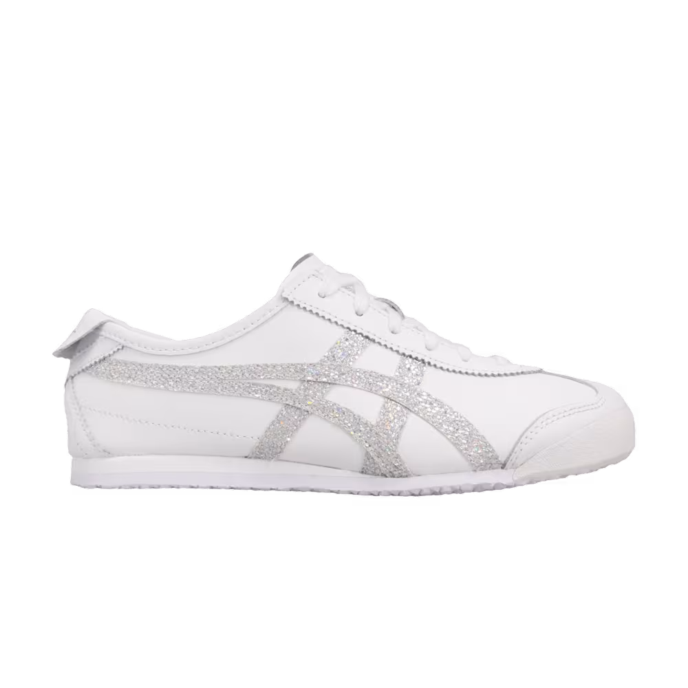 Onitsuka Tiger Women's Mexico 66 White Silver