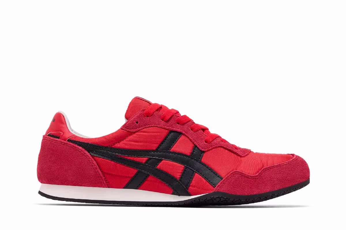 Onitsuka Tiger Serrano Classic Red Black, view 2